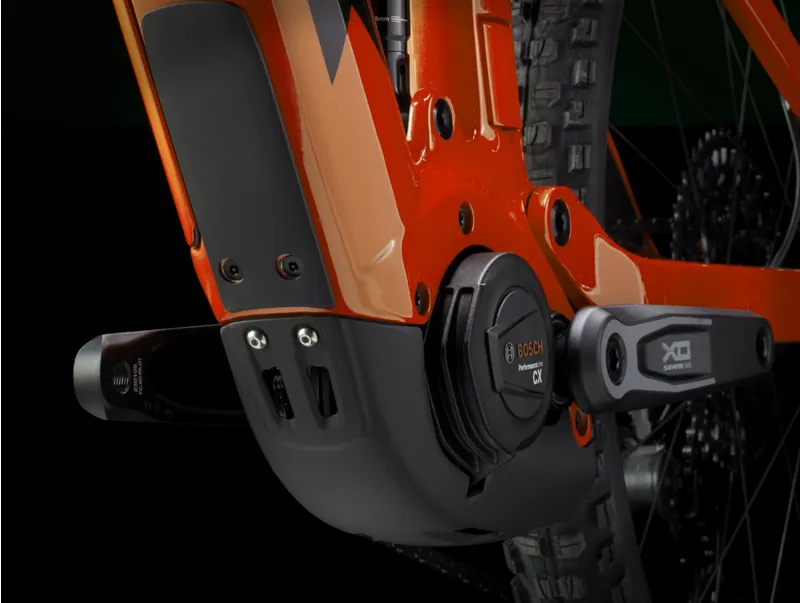 Trek Rail 9.9 X0 AXS Full Suspension Electric Mountain Bike 2024 in Lava-9